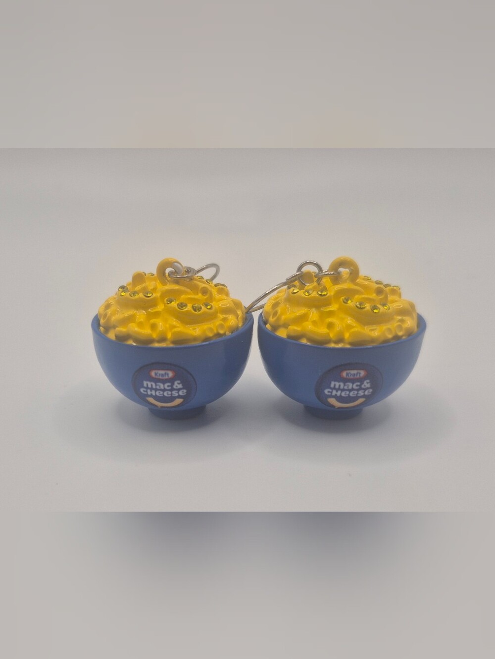 Kraft Mac & Cheese Earrings.